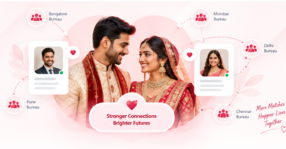 Marriage bureau network connection